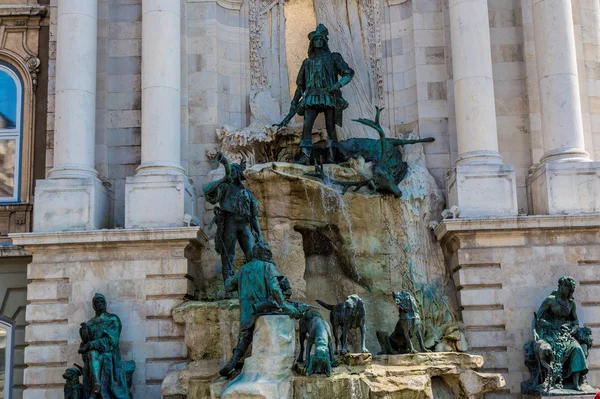 Estatua en el Palacio Real, Budapest —  Fotos de Stock