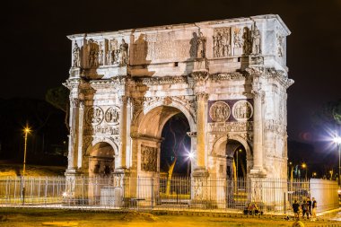 Arch of Constantine in Rome clipart