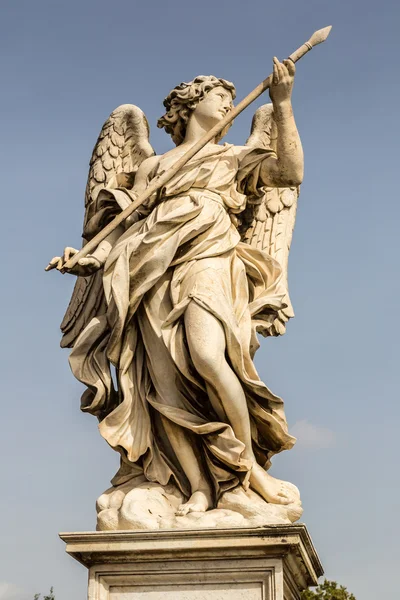 Άγαλμα του αγγέλου στη Ρώμη — Φωτογραφία Αρχείου