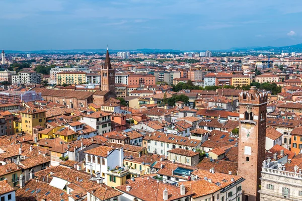 Verona, İtalya 'nın hava manzarası — Stok fotoğraf