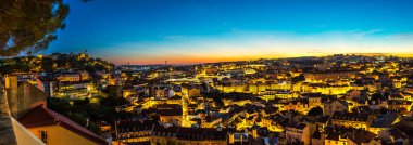 Lizbon panorama nigth adlı