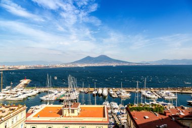 Napoli ve İtalya Vezüv Yanardağı