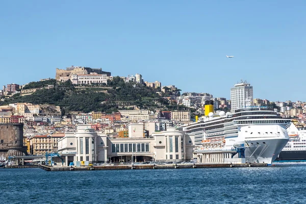 Harbor of Naples, Italy — Stock Photo, Image