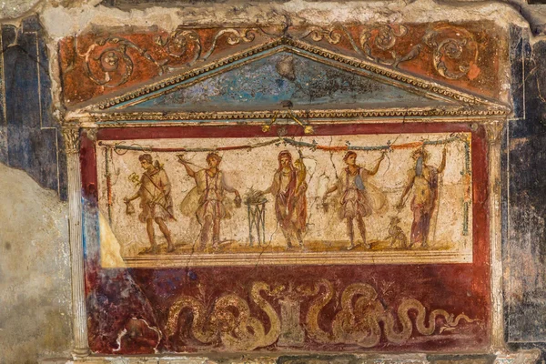 Pompeii City boyalı duvar