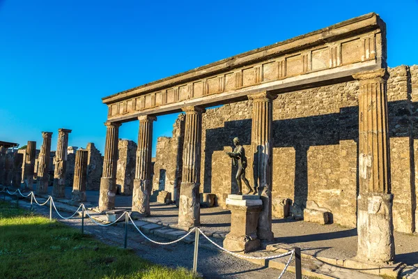 Pompeji Stadt alte Ruinen — Stockfoto