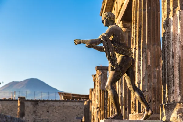 Pompeia cidade ruínas antigas — Fotografia de Stock