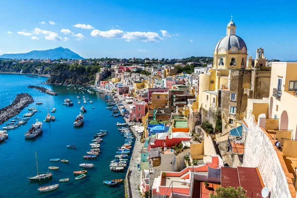 Procida ø i Italien - Stock-foto