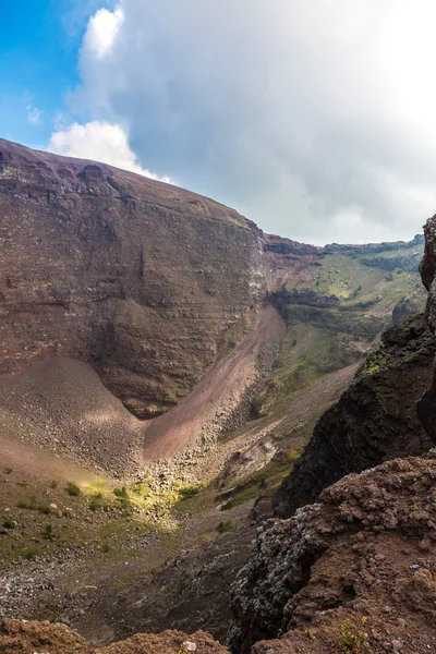 ベスビオ火山火口 — ストック写真