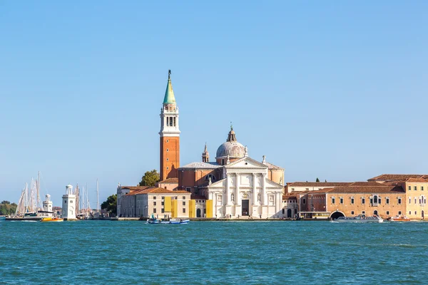 Isla de San Giorgio en Venecia, Italia — Foto de Stock