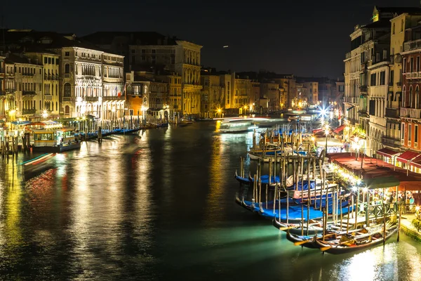 Canal Grande Velencében, Olaszországban — Stock Fotó