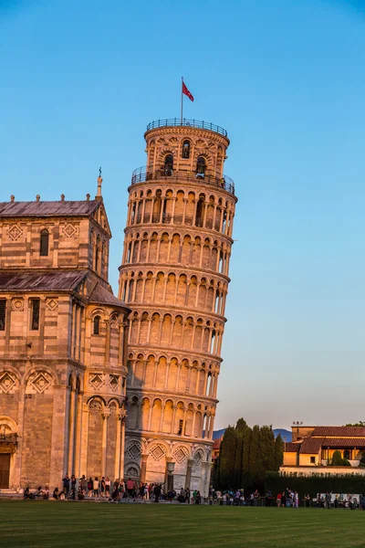 Pisa cathedral and tower, Italy — Stock Photo, Image