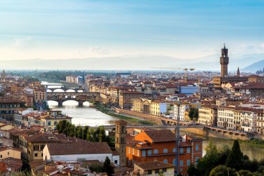 Panoramik sunset Floransa