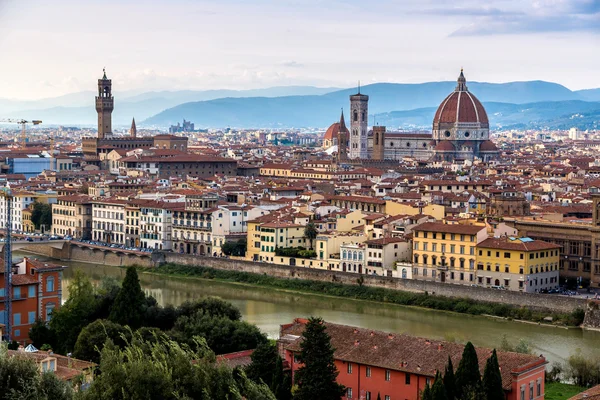Coucher de soleil panoramique Florence — Photo