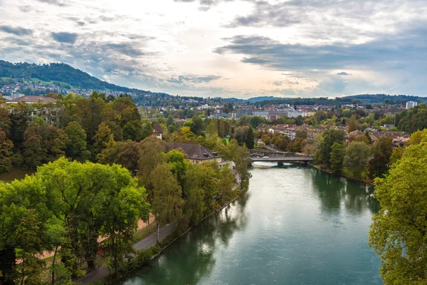 Panoramatický pohled na bern — Stock fotografie