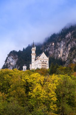 Neuschwanstein Şatosu Gernamy içinde