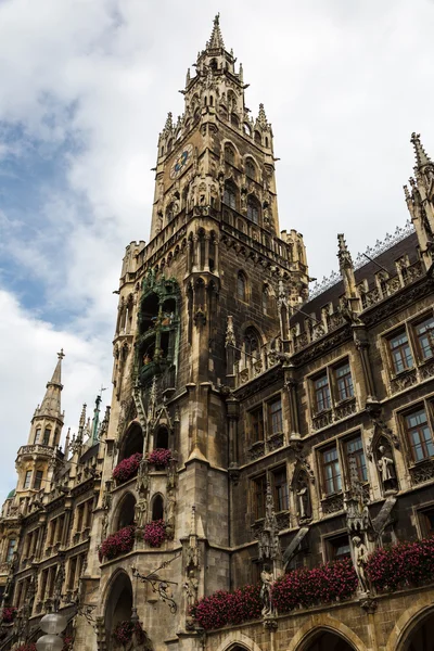 Prefeitura de Marienplatz em Munique — Fotografia de Stock