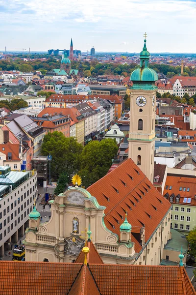 Vue aérienne de Munich — Photo