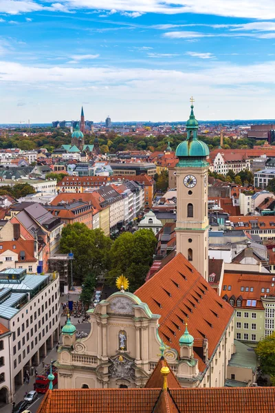 Luchtfoto van München — Stockfoto