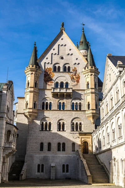 Slottet Neuschwanstein i Gernamy — Stockfoto