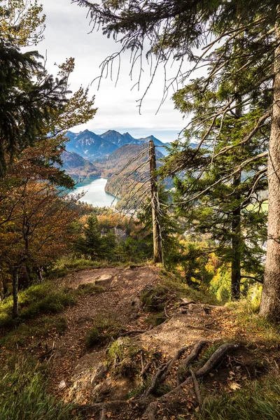 Alps and lakes in Germany — Stock Photo, Image