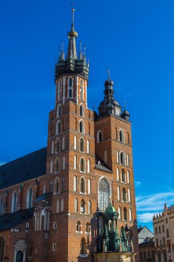 St. Mary Kilisesi Krakow 'da.