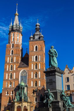 St. Mary Kilisesi Krakow 'da.
