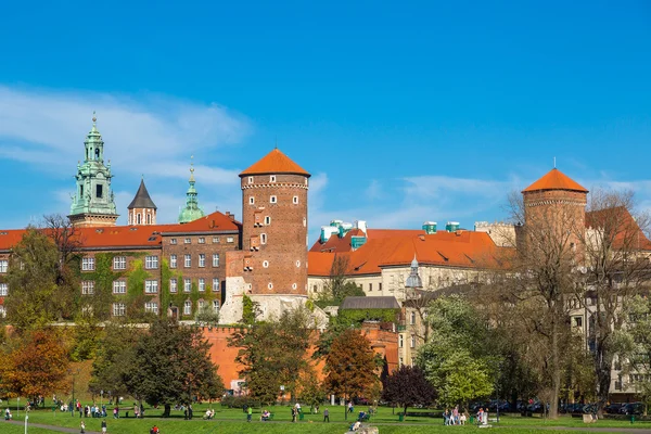 Wawel Castle in Krakau — Stockfoto