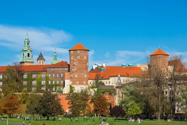 Zamek na Wawelu w Krakowie — Zdjęcie stockowe