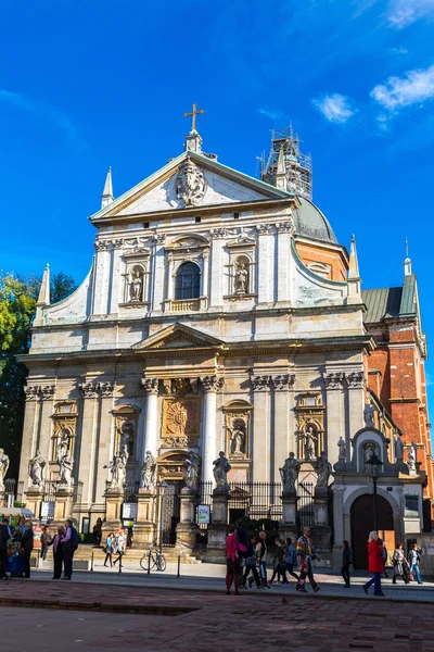 Iglesia de San Pedro y San Pablo en Cracovia — Foto de Stock