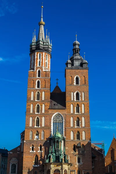 St. Mary's Church in Krakow — Stock Photo, Image