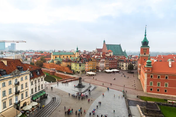 Панорамный вид Варшавы — стоковое фото