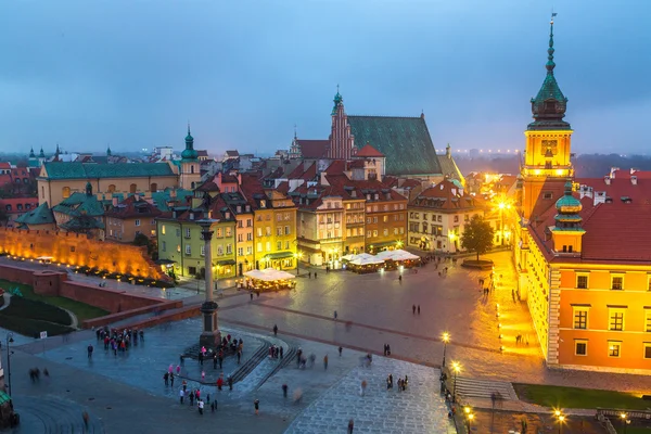 Панорамный вид Варшавы — стоковое фото