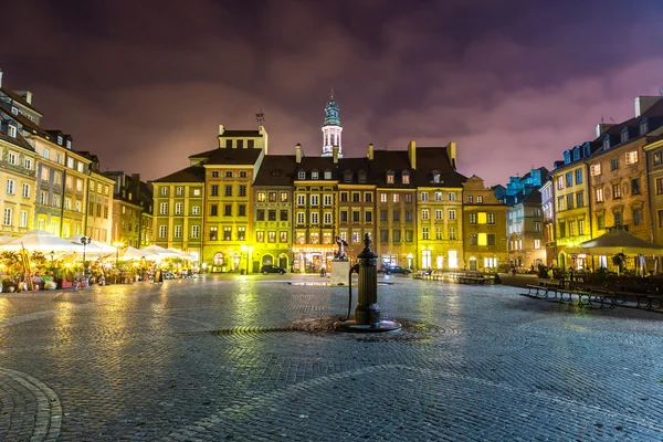 Old town sqare in Warsaw — Stock Photo, Image