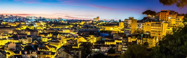 Panorama de Lisboa na proximidade — Fotografia de Stock