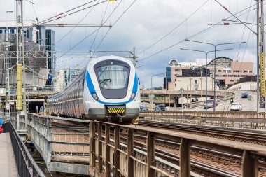 İsveç'te modern tren