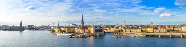 Panorama över Stockholm, Sverige — Stockfoto