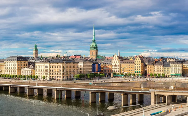 Stockholm, İsveç Panoraması — Stok fotoğraf