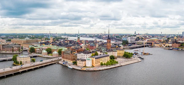 Stockholm, İsveç Panoraması — Stok fotoğraf