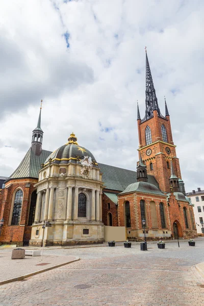 Riddarholmen Kirchturm auf Stockholm — Stockfoto
