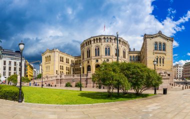 Norveç Oslo bina Parlamentosu