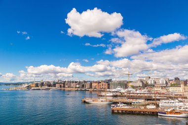 Oslo manzarası ve liman