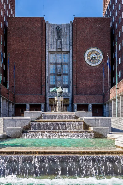 Belediye Binası ve anıtlar Oslo