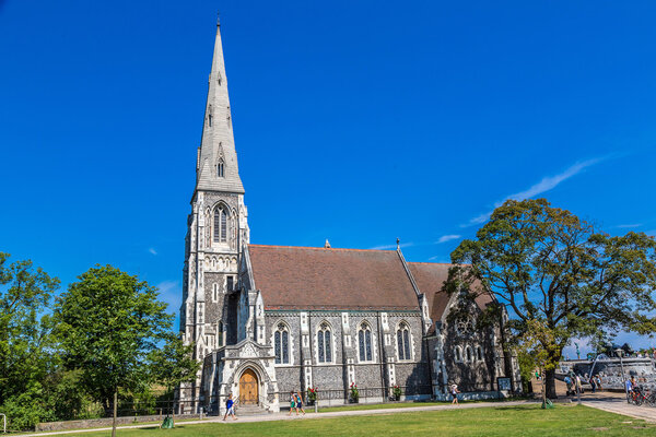 Saint Alban's Church in Copenhagen