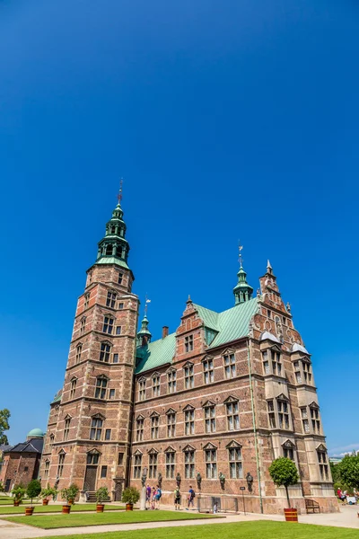 Rosenborg kastély Koppenhágában — Stock Fotó