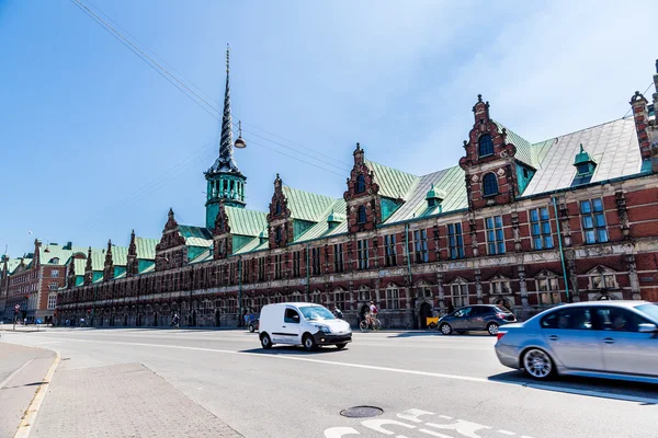 Ancien bâtiment boursier à Copenhague — Photo