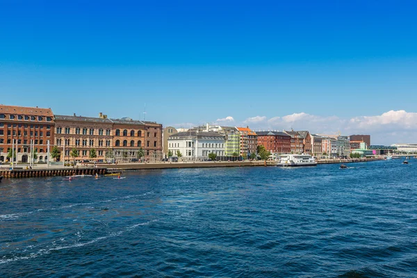 A légi felvétel a Copenhagen City — Stock Fotó