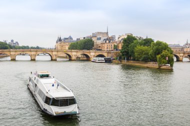 Seine Nehri köprüler de Paris ile