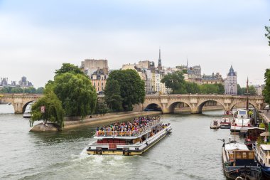 Seine Nehri köprüler de Paris ile