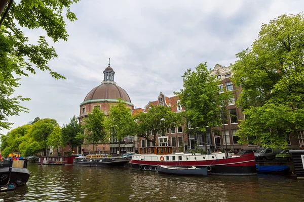 Evangelický kostel v Amsterdamu — Stock fotografie