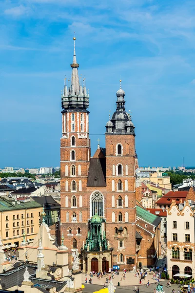 Kostel sv. Marie v Krakově — Stock fotografie
